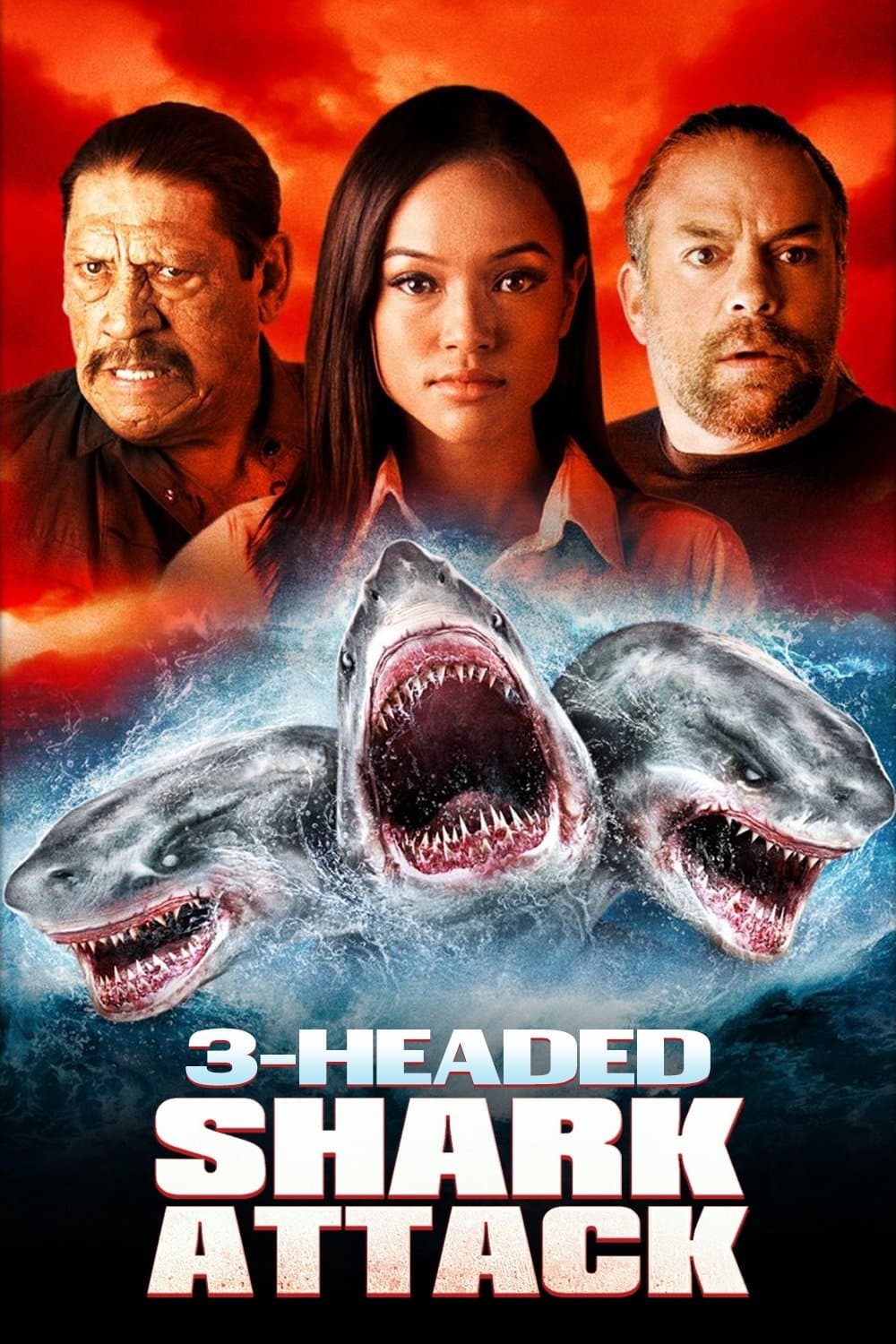 Poster 3-Headed Shark Attack