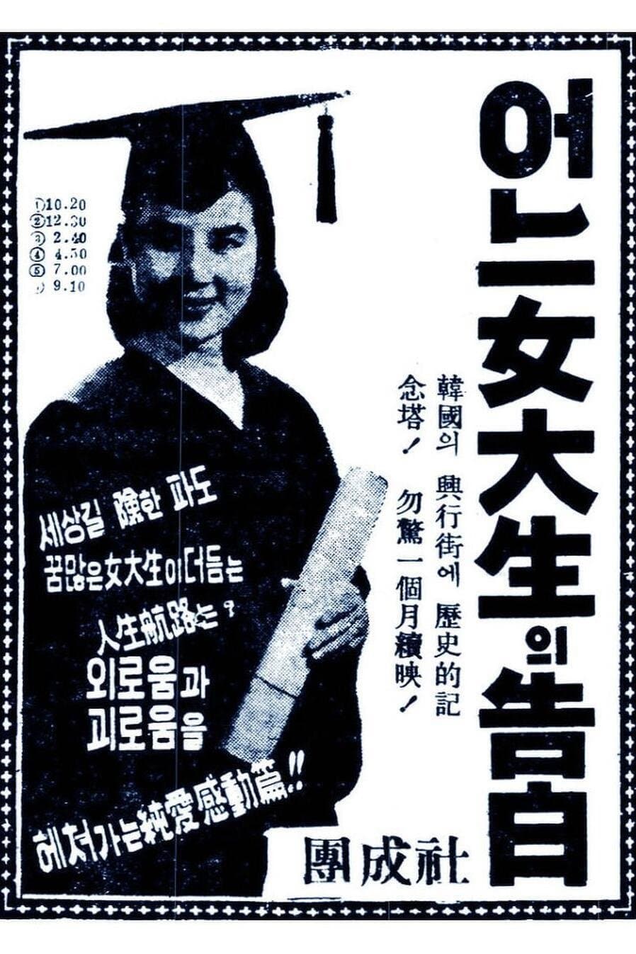 Poster A College Woman's Confession