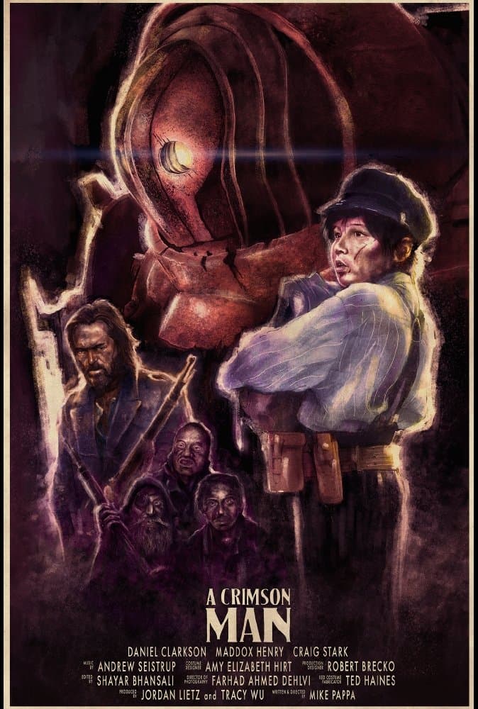 Poster A Crimson Man