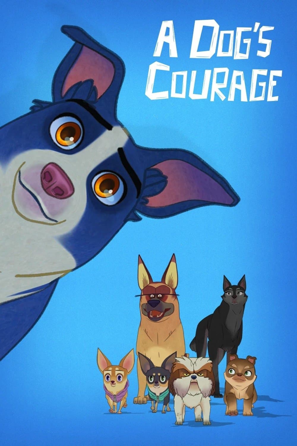 Poster A Dog's Courage