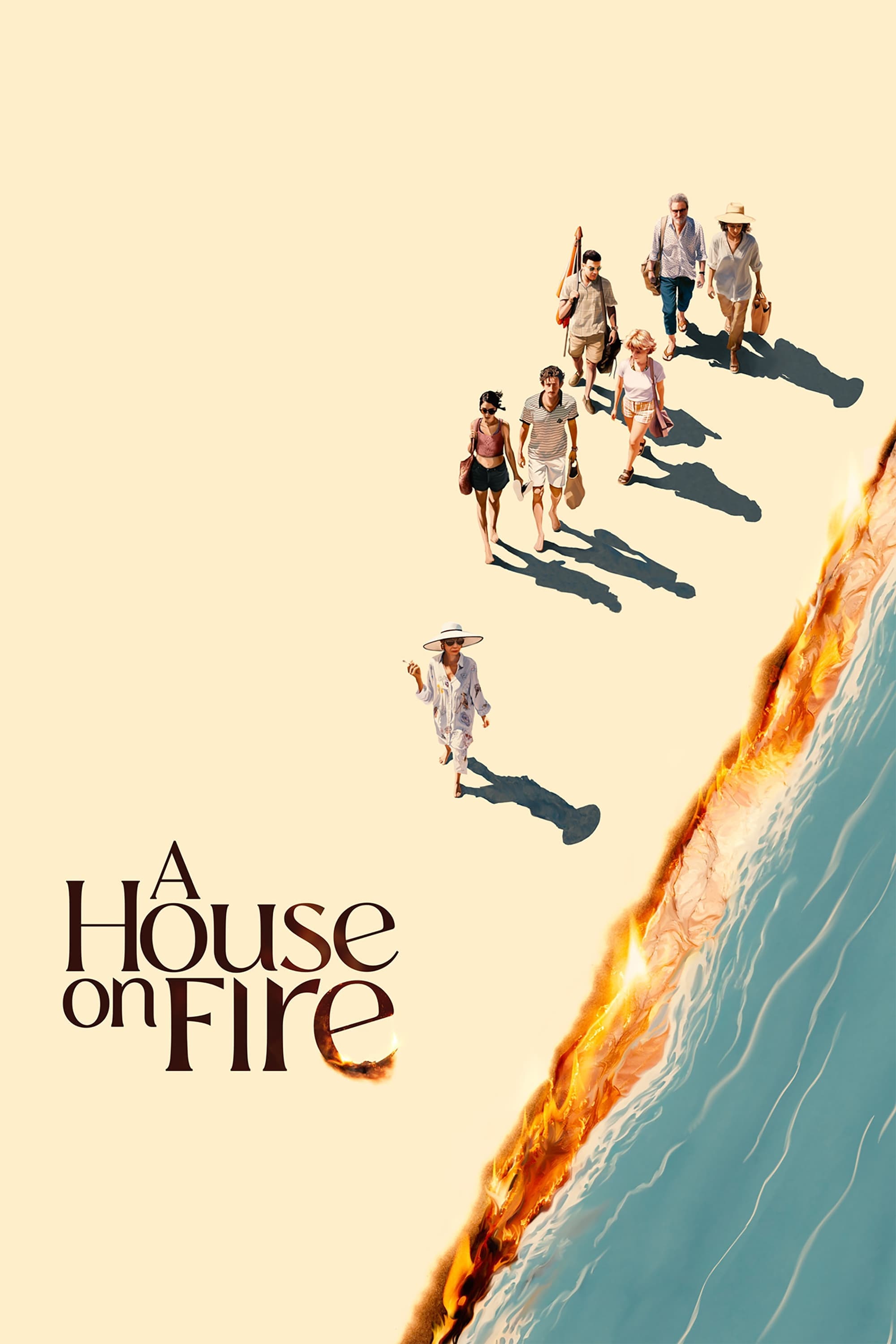 Poster A House on Fire