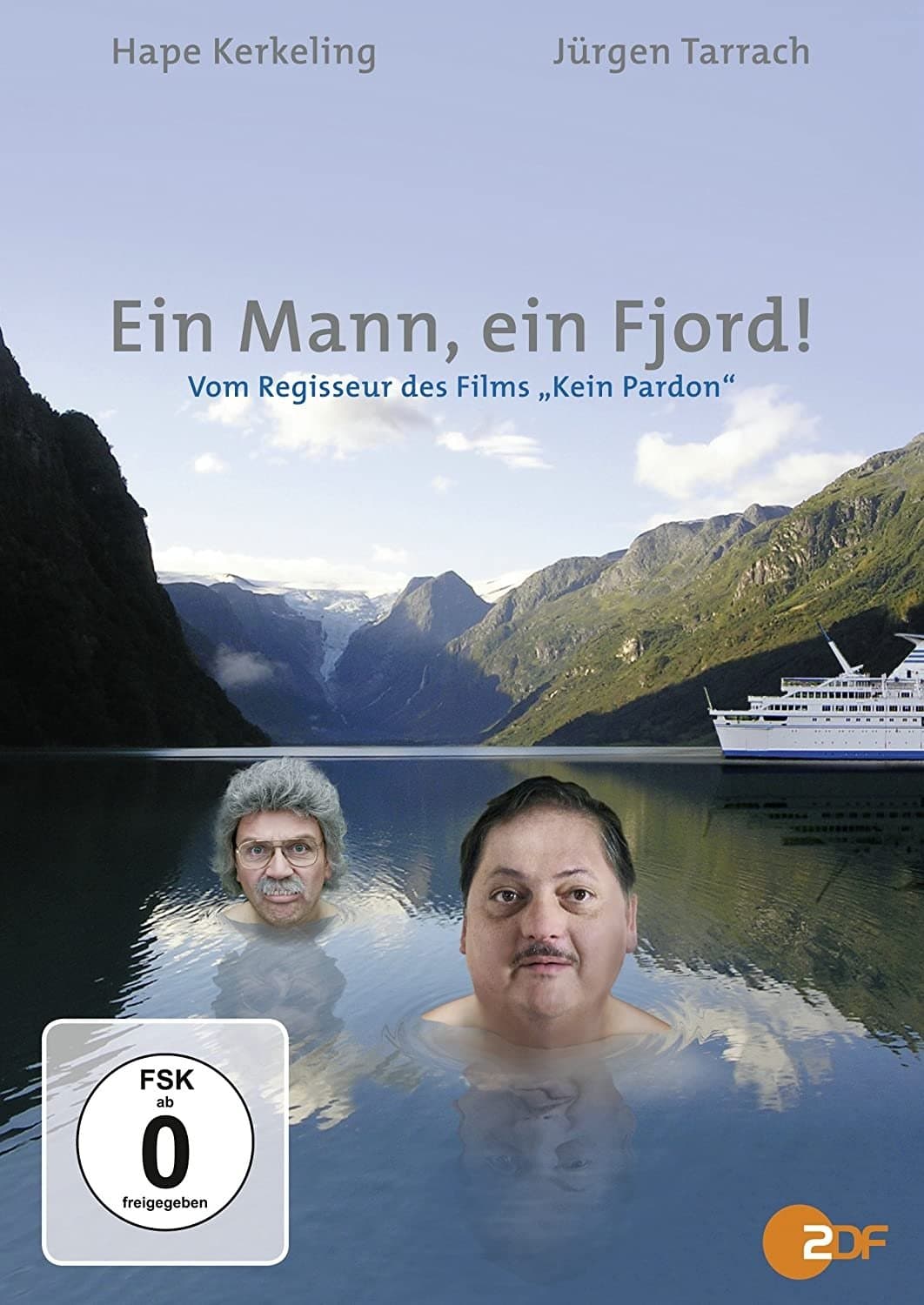 Poster A man, a fjord!