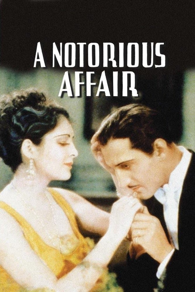 Poster A Notorious Affair