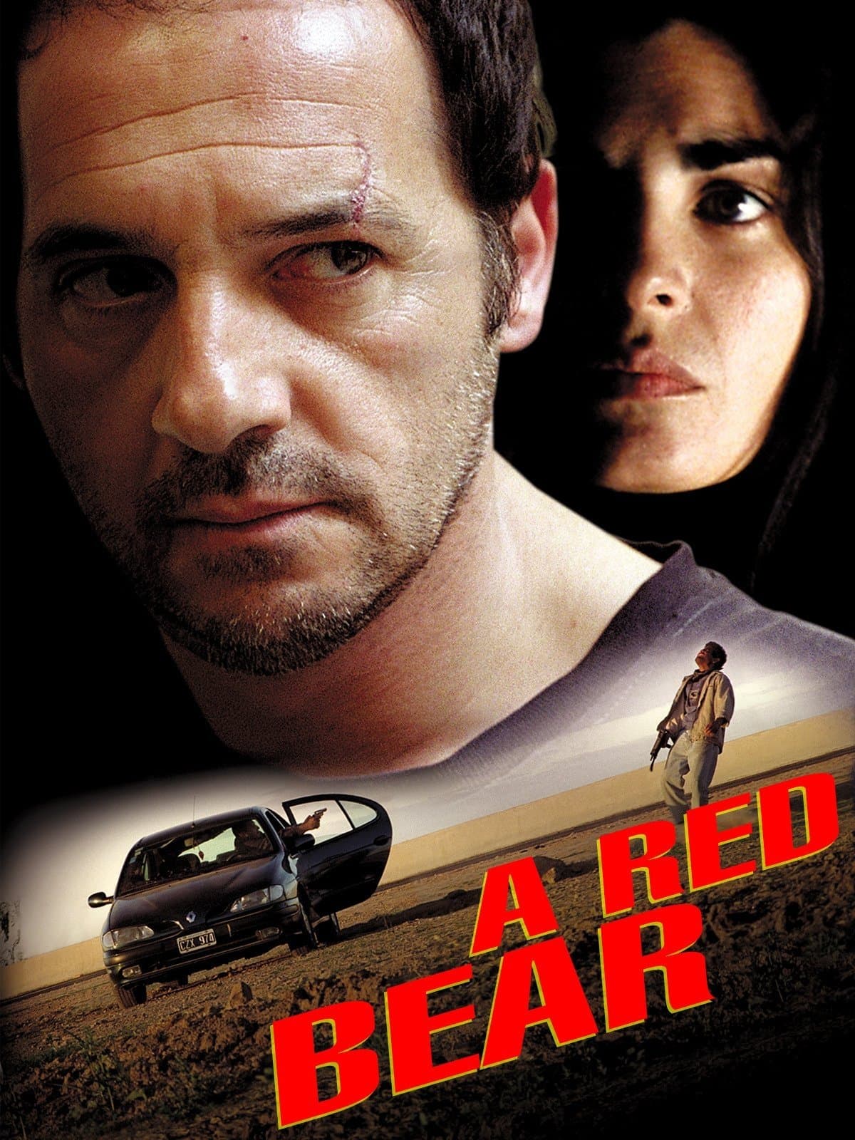 Poster A Red Bear