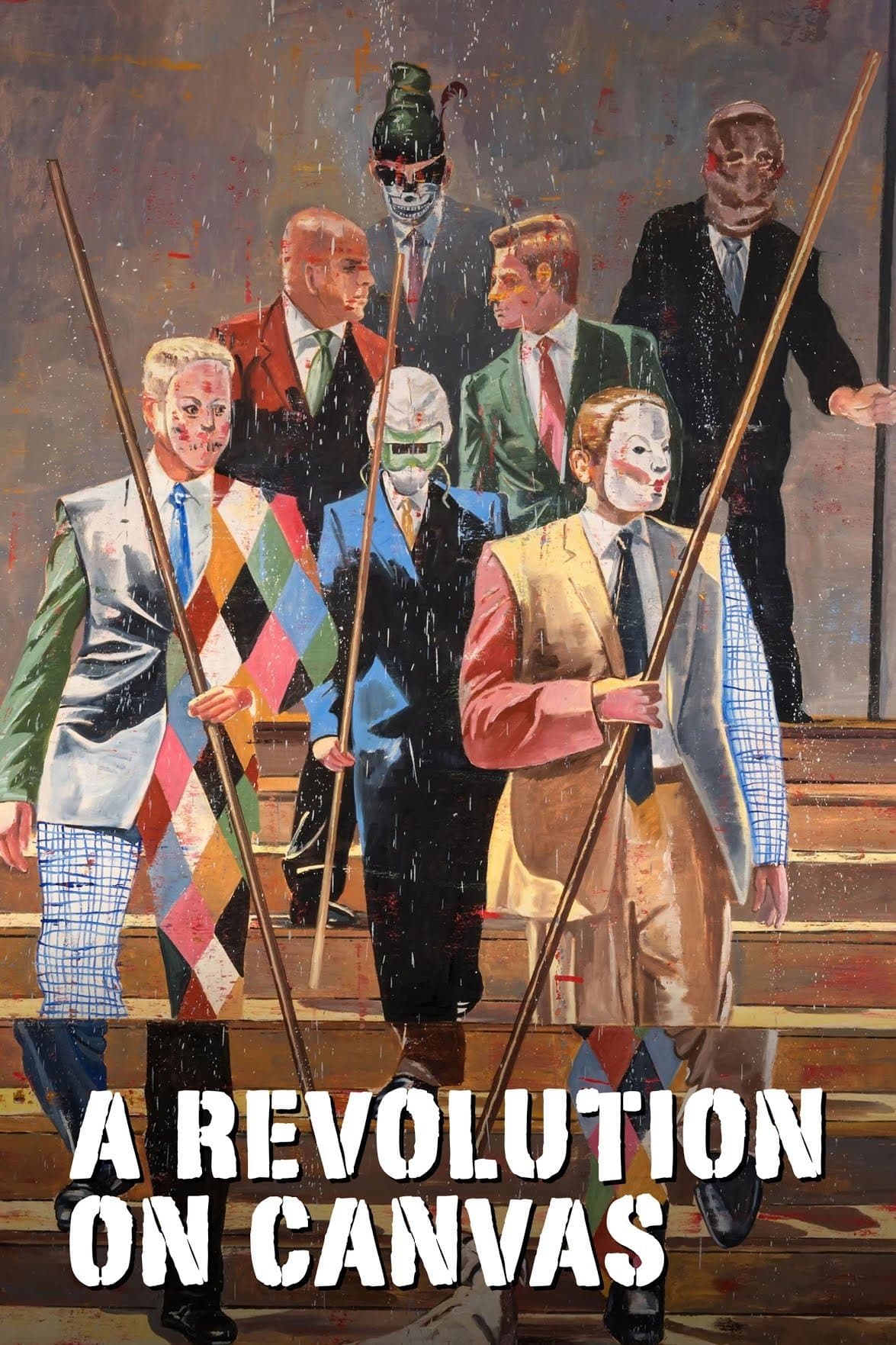 Poster A Revolution on Canvas