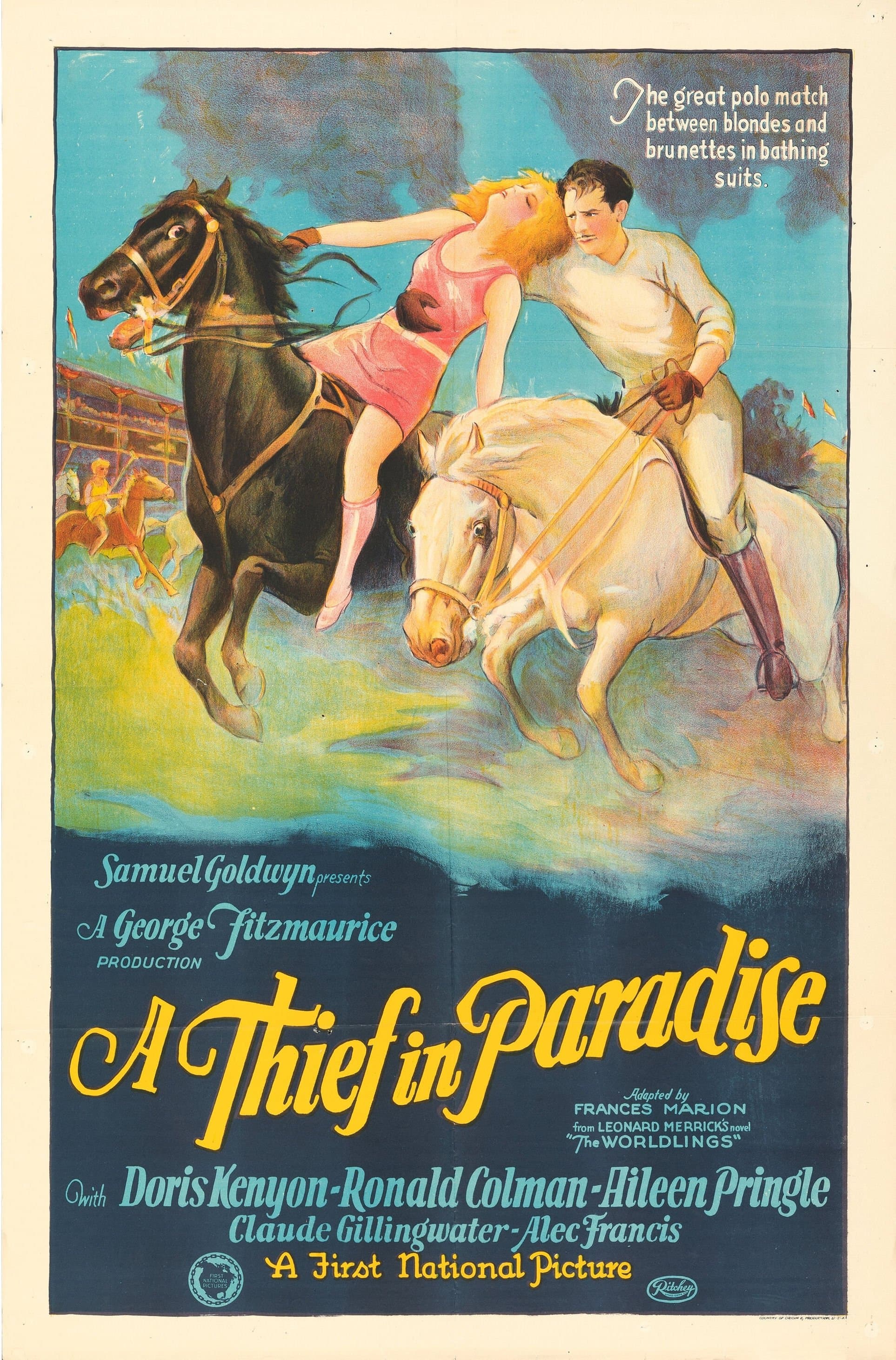 Poster A Thief in Paradise
