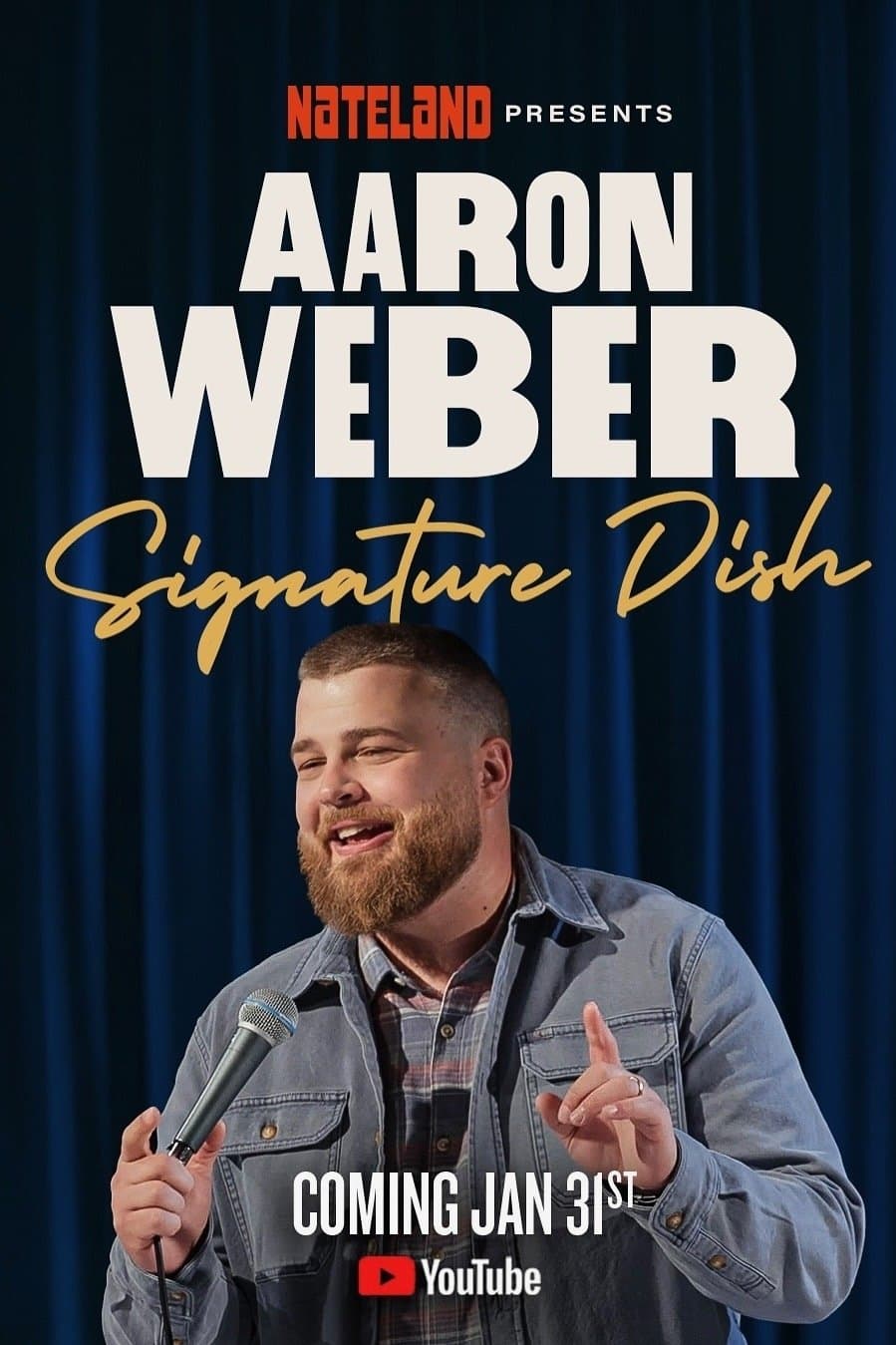 Poster Aaron Weber: Signature Dish