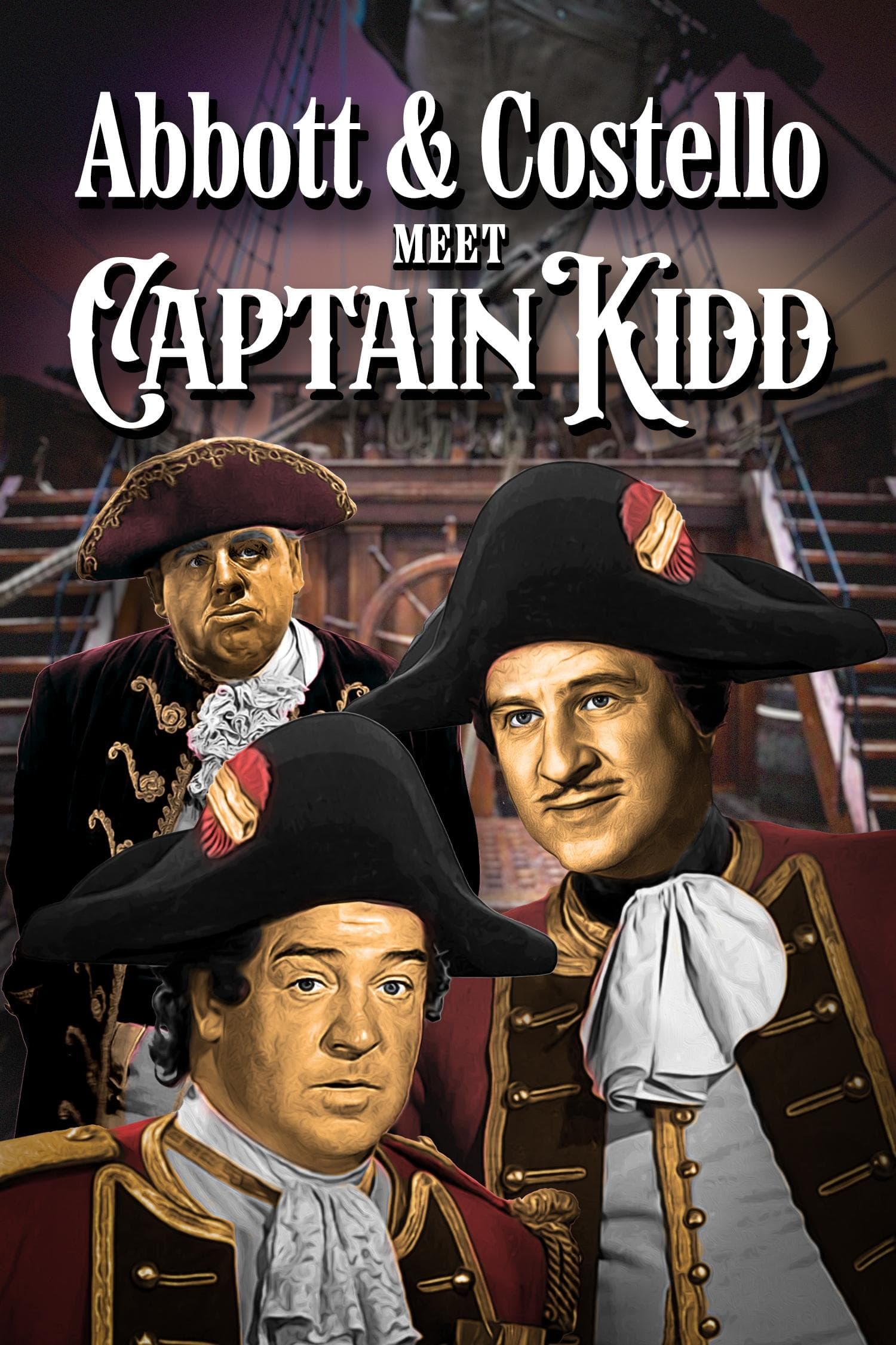 Poster Abbott and Costello Meet Captain Kidd