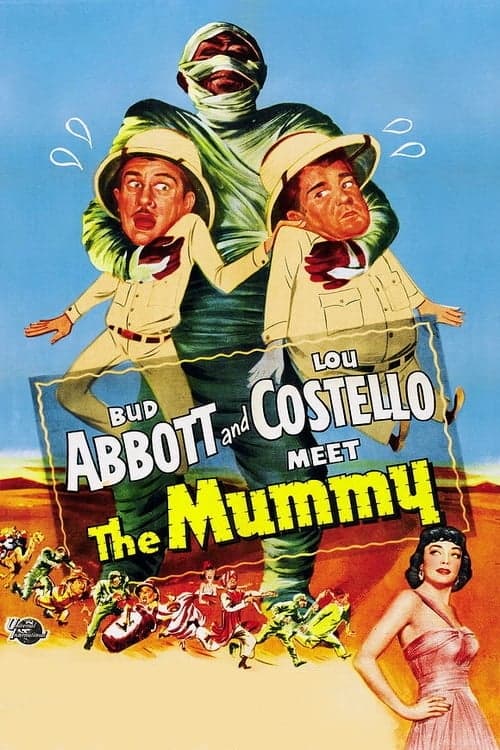 Poster Abbott and Costello Meet the Mummy