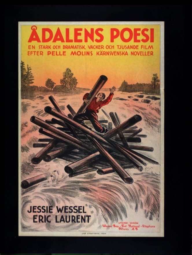 Poster Ådalen's poetry