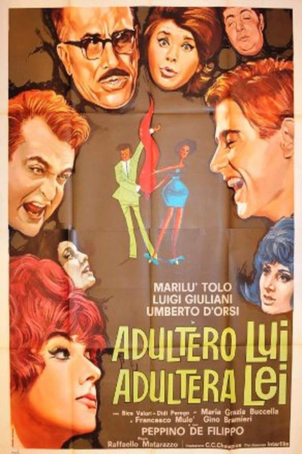 Poster Adultero lui, adultera lei