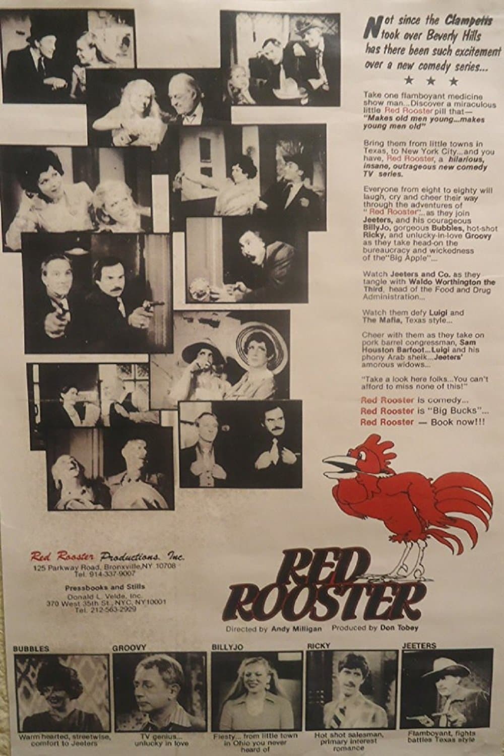 Poster Adventures of Red Rooster
