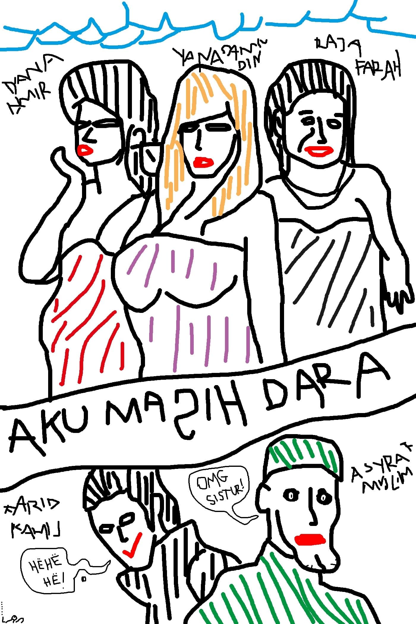 Poster Aku Masih Dara