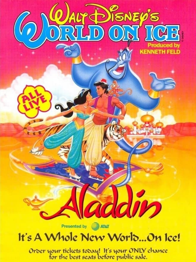 Poster Aladdin on Ice
