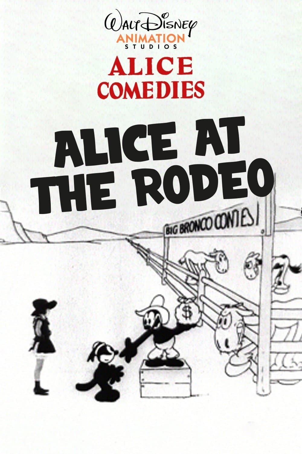 Poster Alice at the Rodeo
