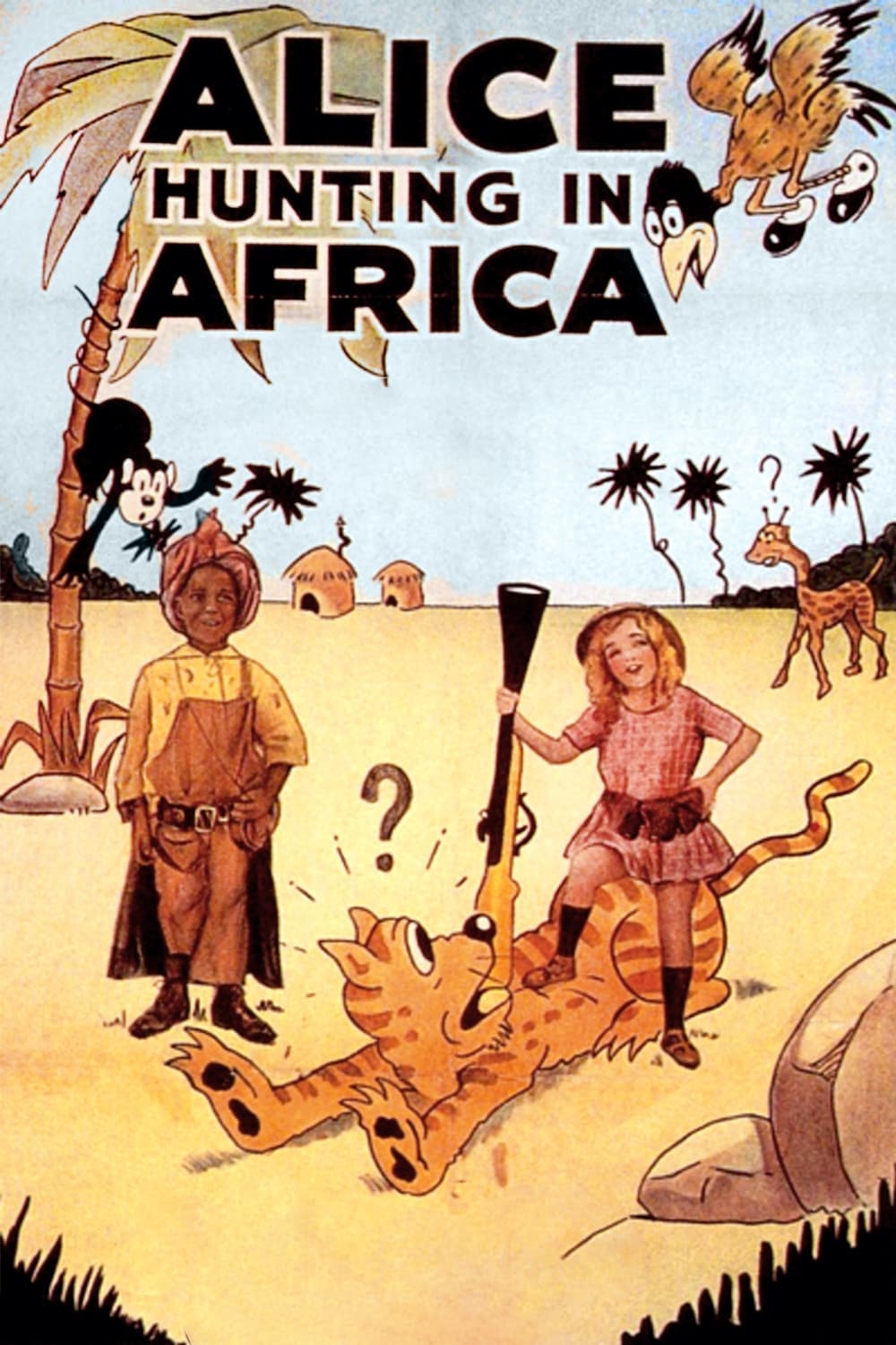 Poster Alice Hunting in Africa