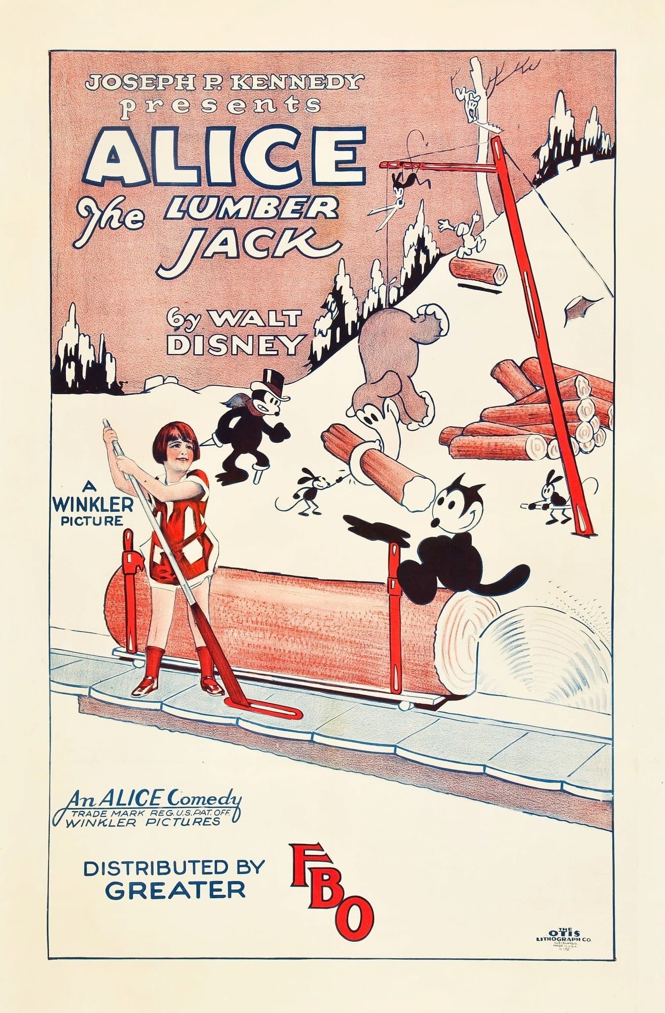 Poster Alice the Lumberjack