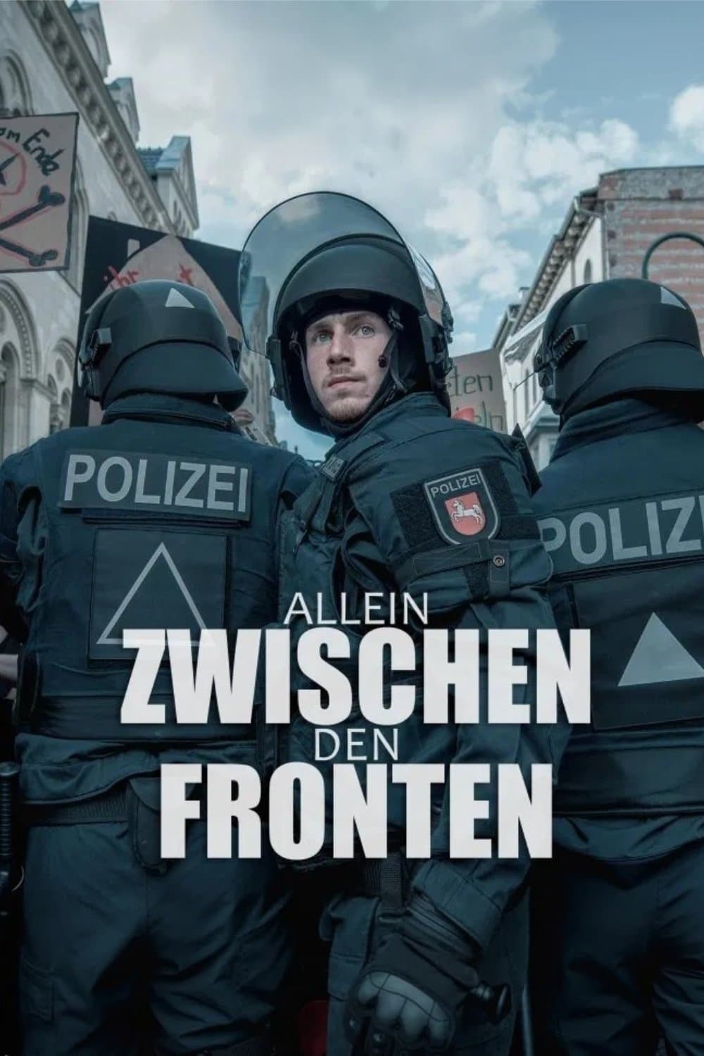 Poster Allein zwischen den Fronten