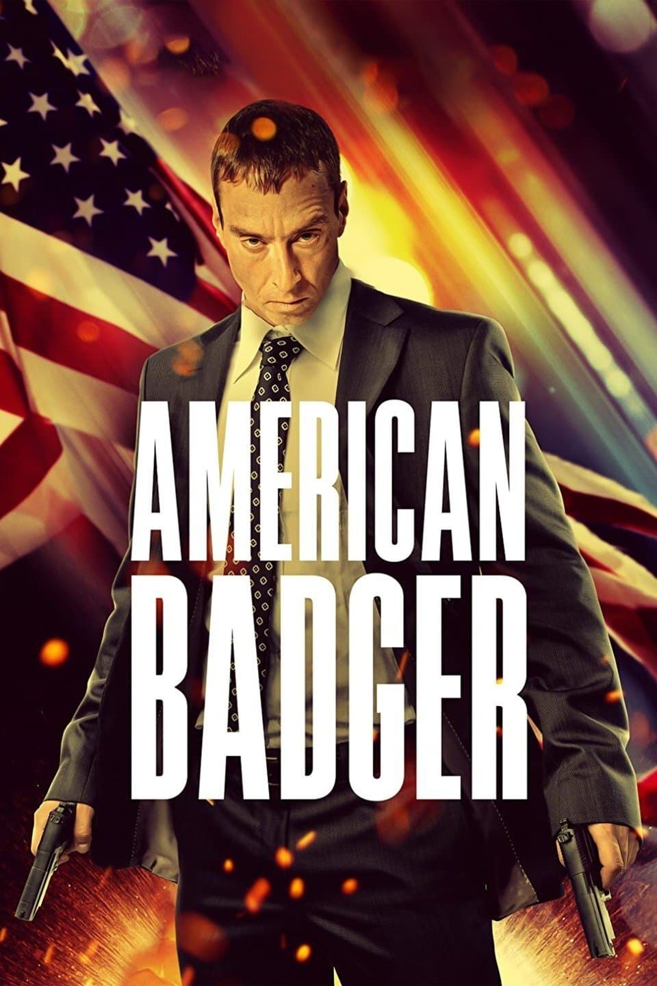 Poster American Badger
