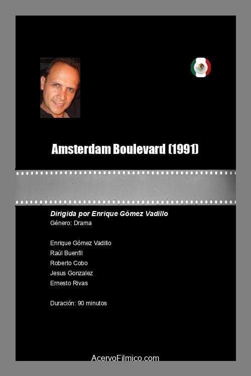 Poster Amsterdam Boulevard