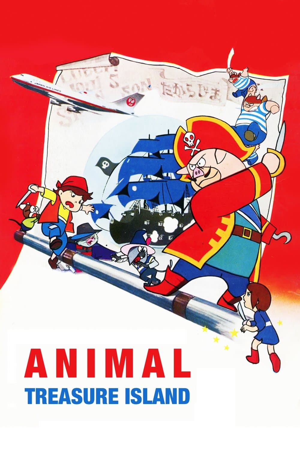 Poster Animal Treasure Island