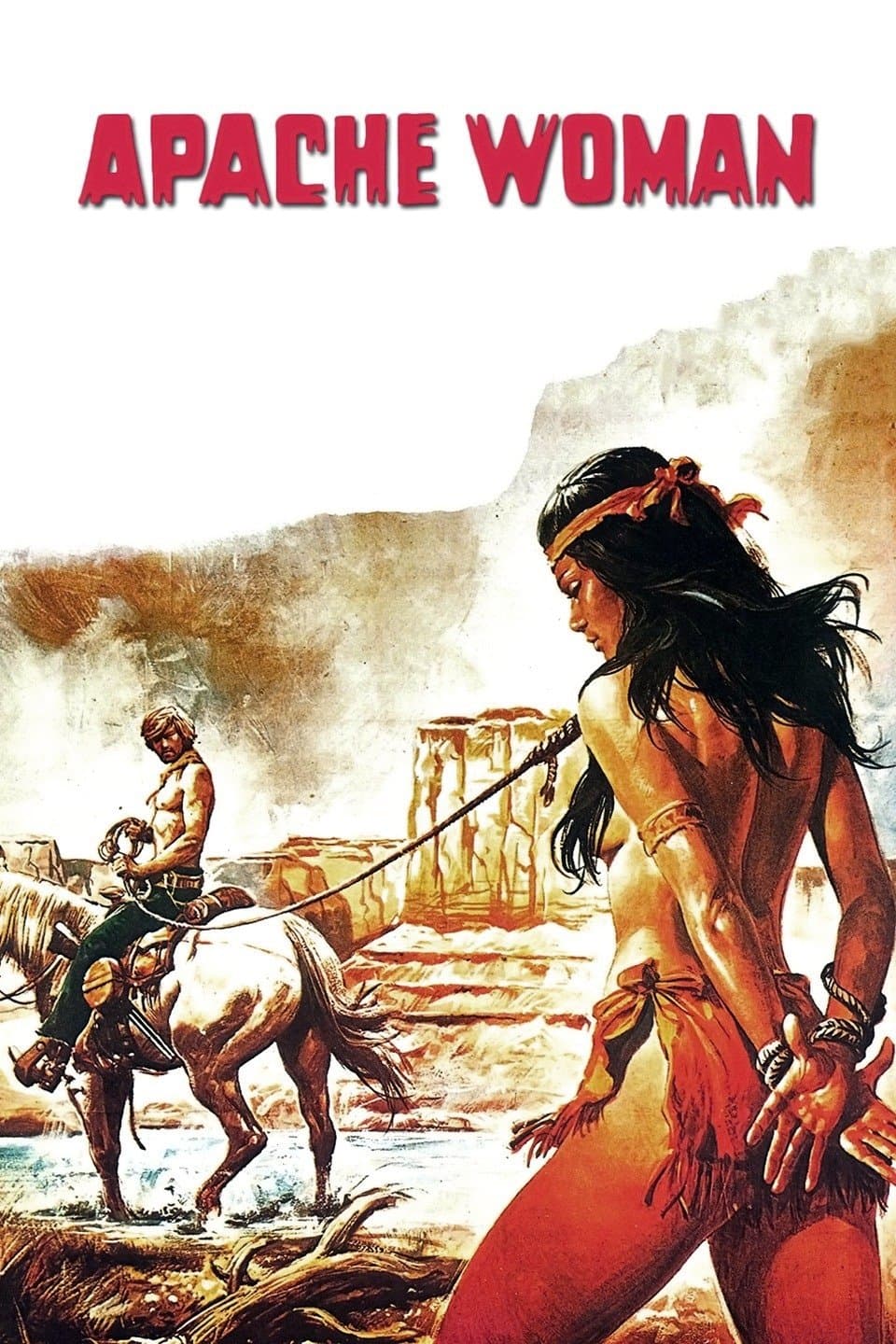 Poster Apache Woman