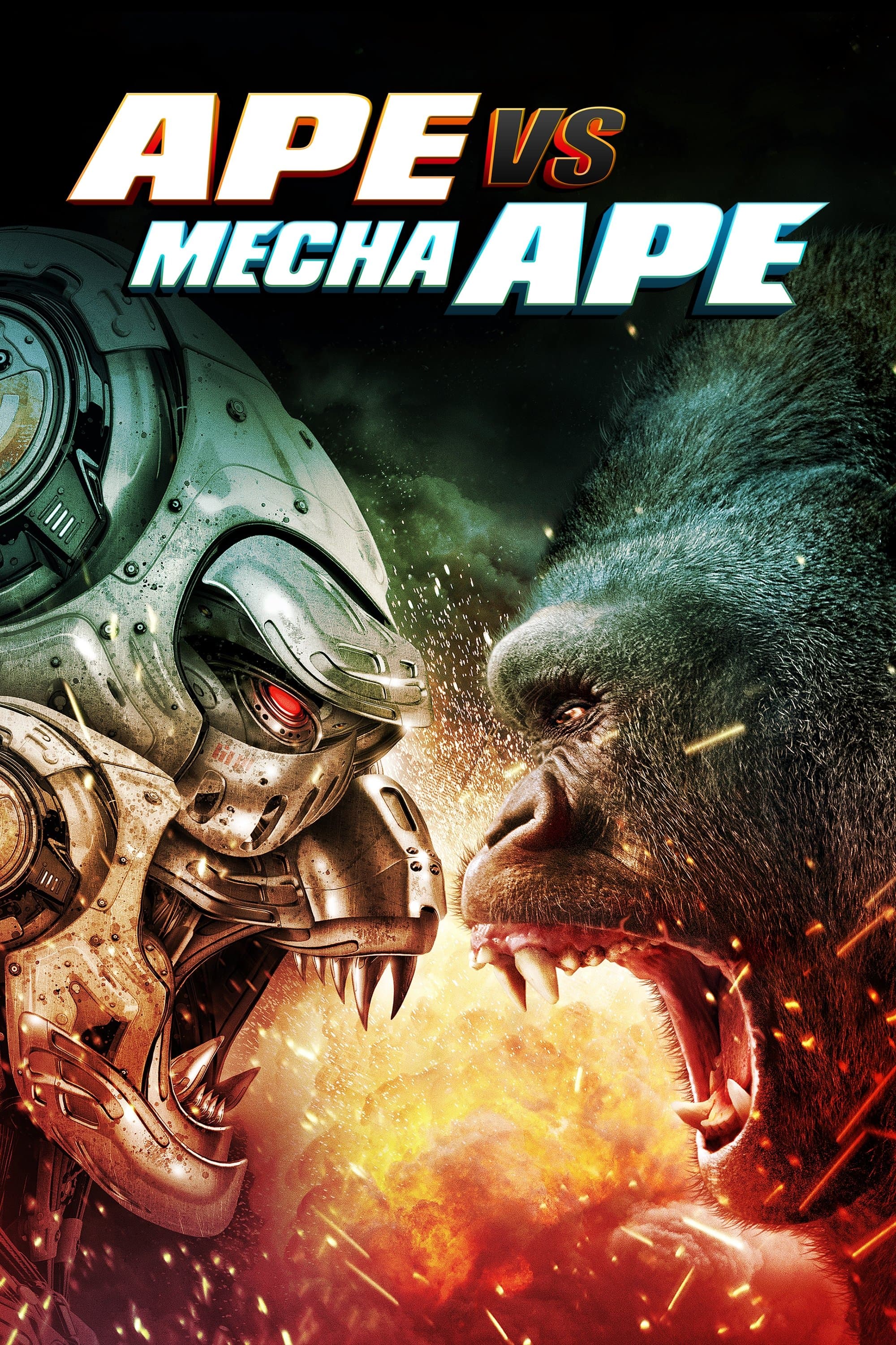 Poster Ape vs Mecha Ape