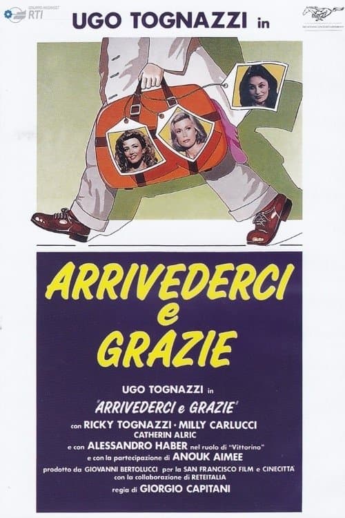 Poster Arrivederci e grazie