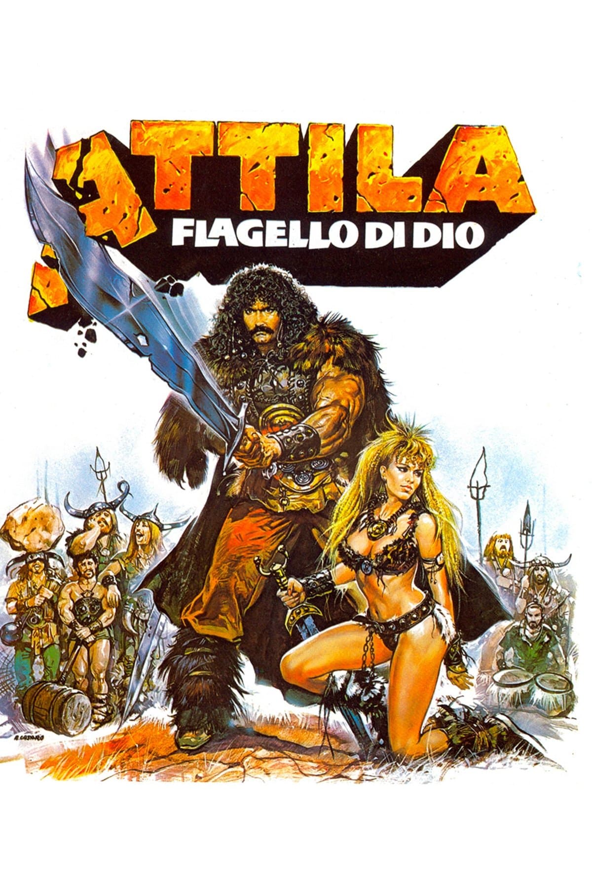Poster Attila Scourge of God