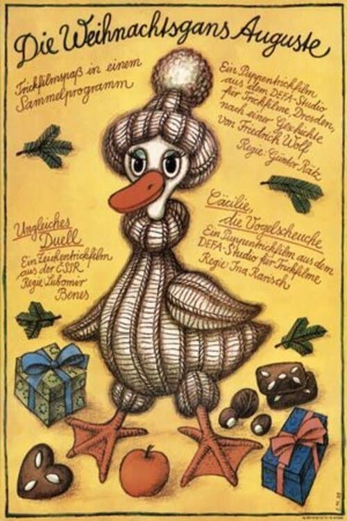 Poster Auguste the Christmas Goose