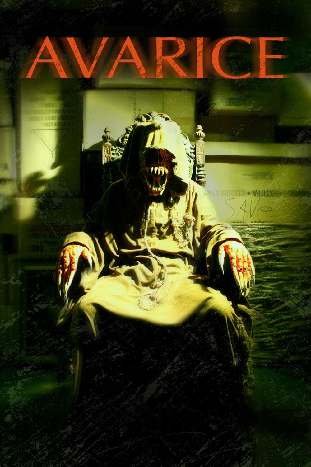 Poster Avarice