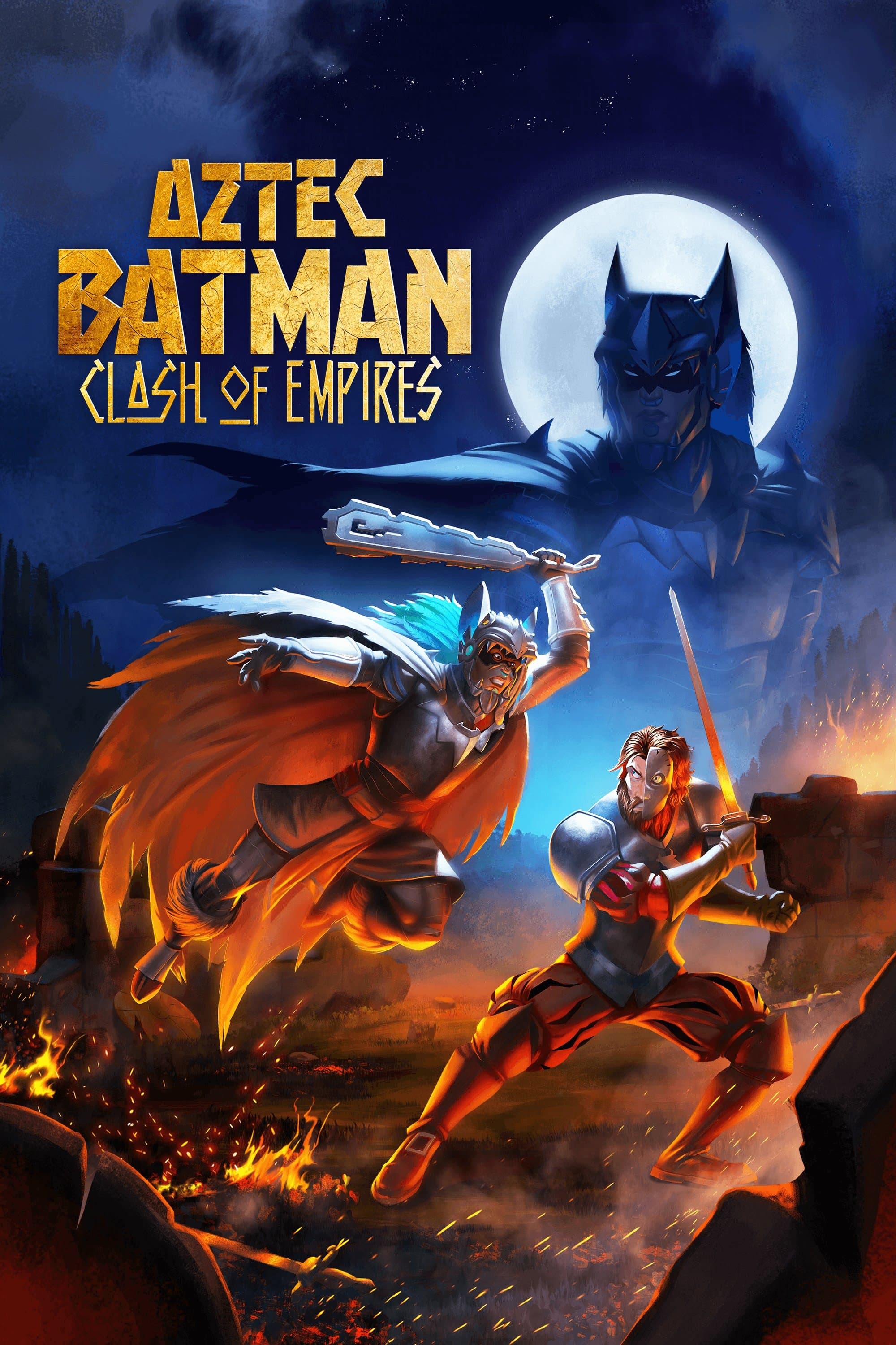 Poster Aztec Batman: Clash of Empires