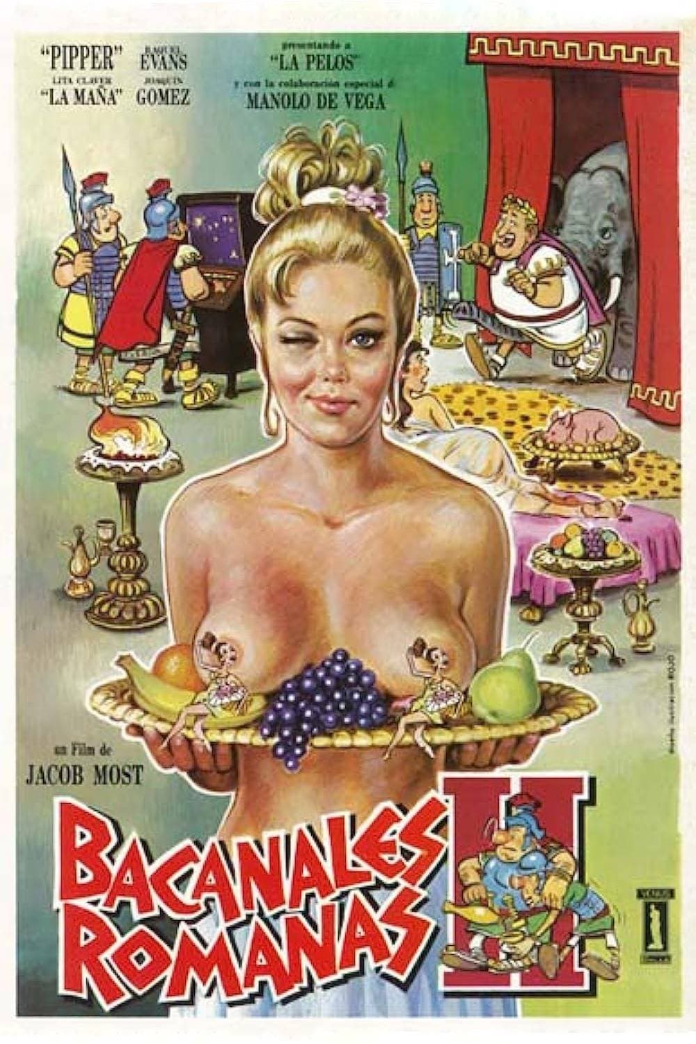 Poster Bacanales romanas, II Parte