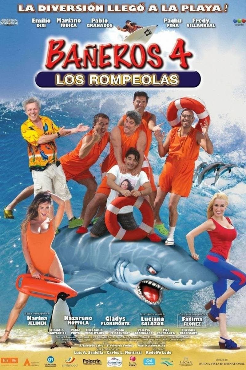 Poster Bañeros 4: Los rompeolas