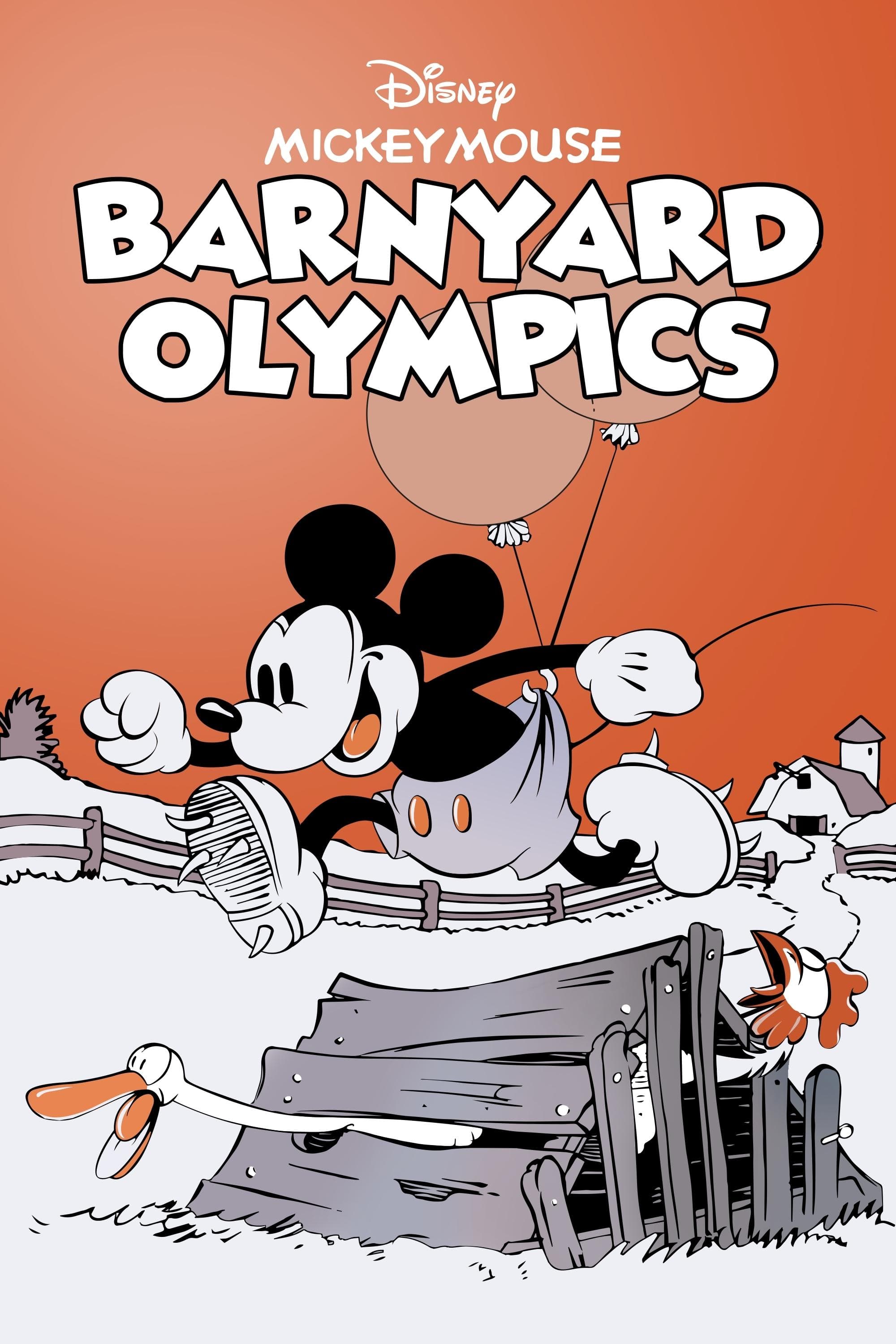 Poster Barnyard Olympics