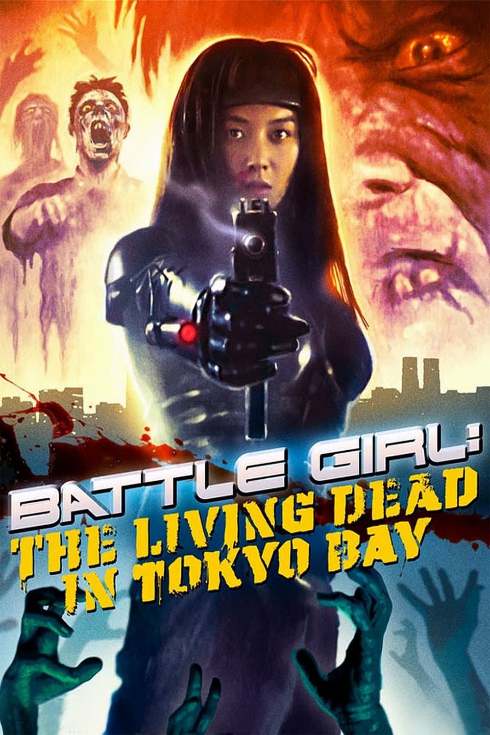 Poster Battle Girl: The Living Dead in Tokyo Bay