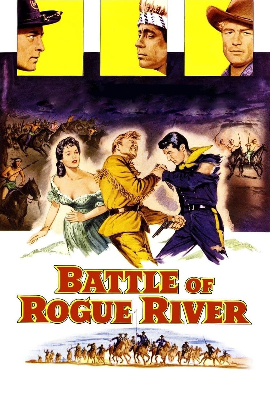 Poster Battle of Rogue River