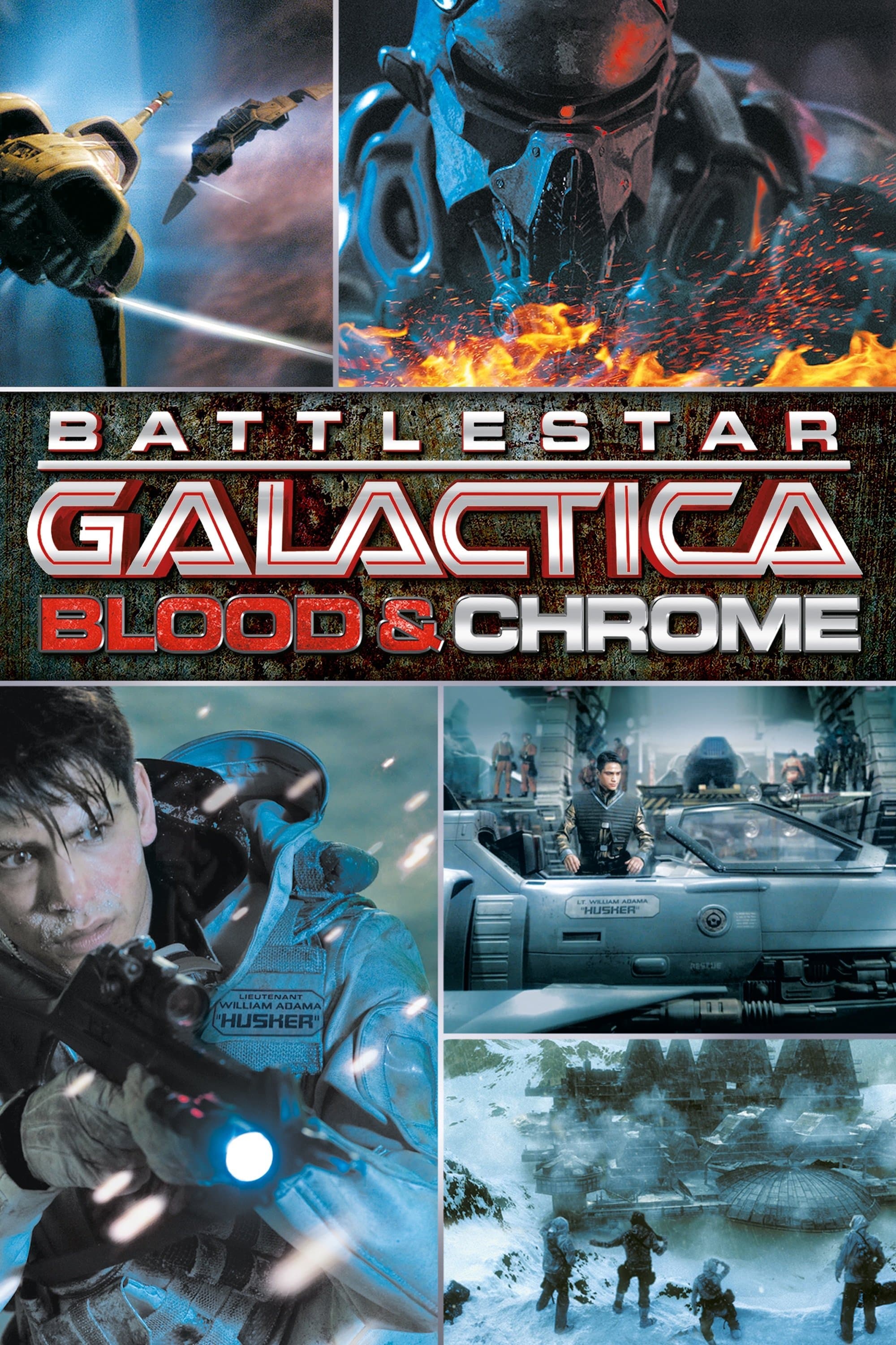 Poster Battlestar Galactica: Blood & Chrome