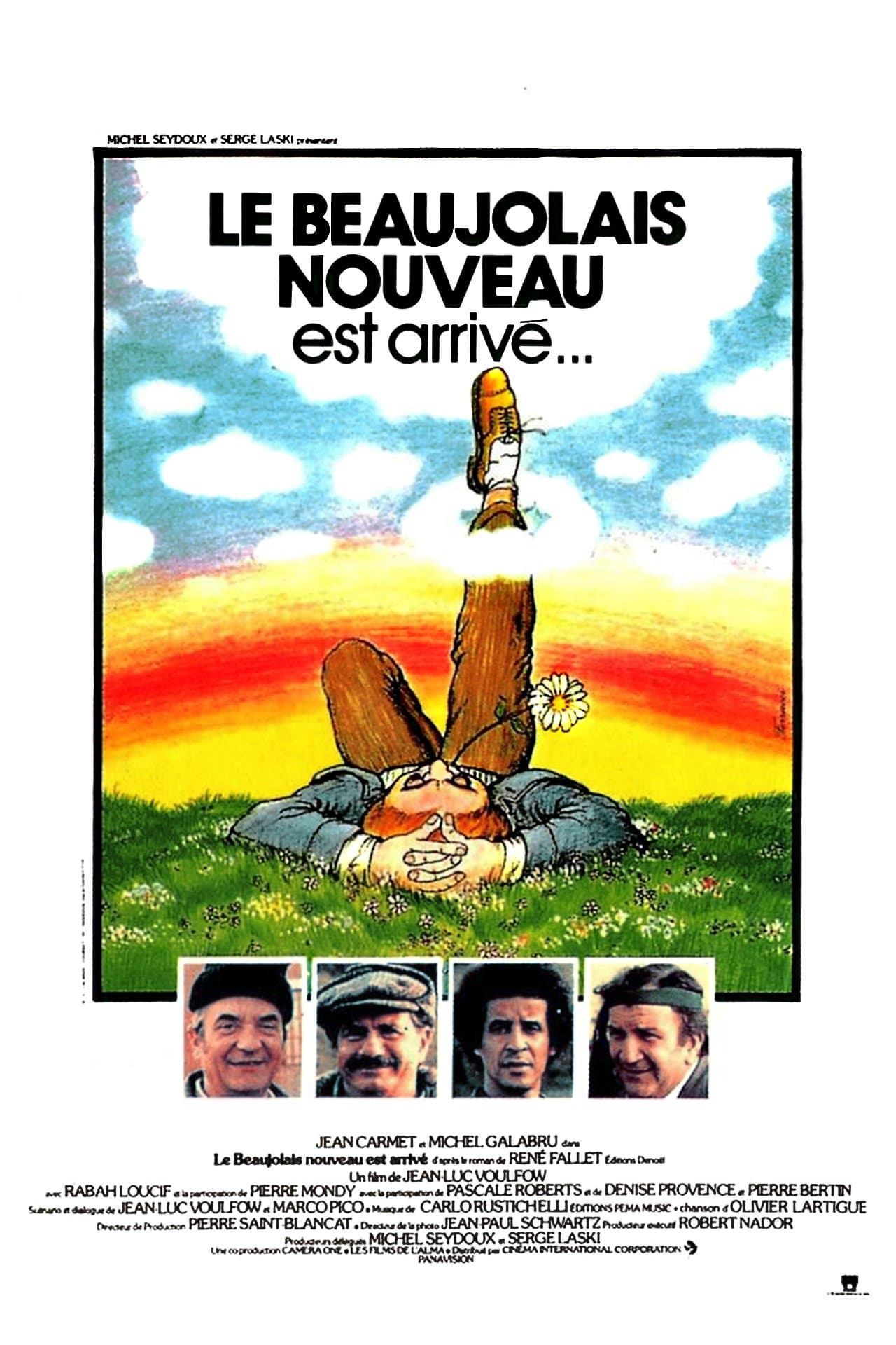 Poster Beaujolais Nouveau Is Arrived