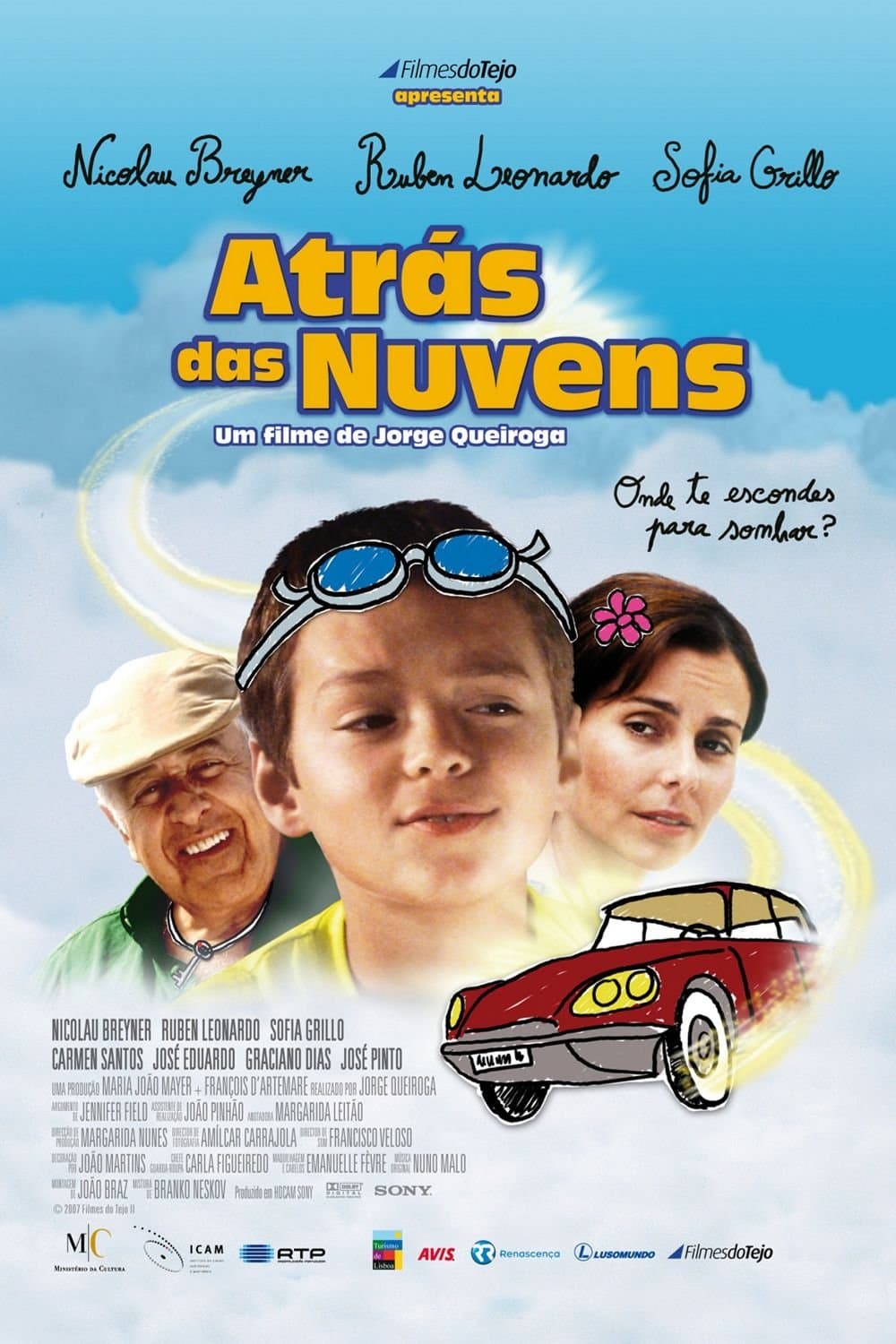 Poster Behind the Clouds