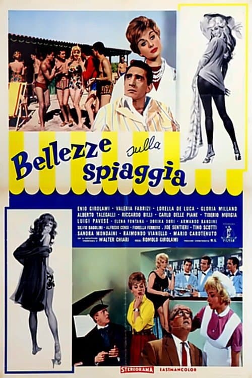 Poster Bellezze sulla spiaggia