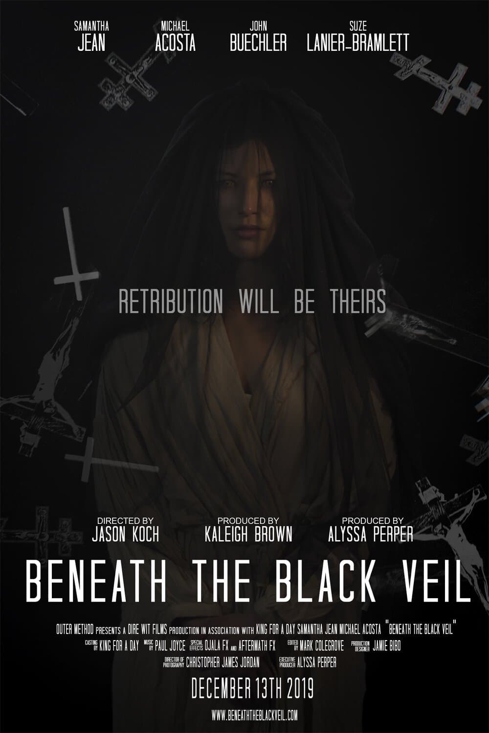 Poster Beneath the Black Veil