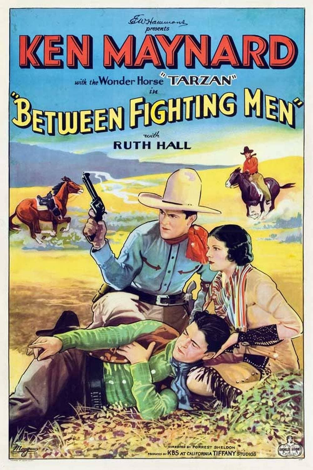 Poster Between Fighting Men