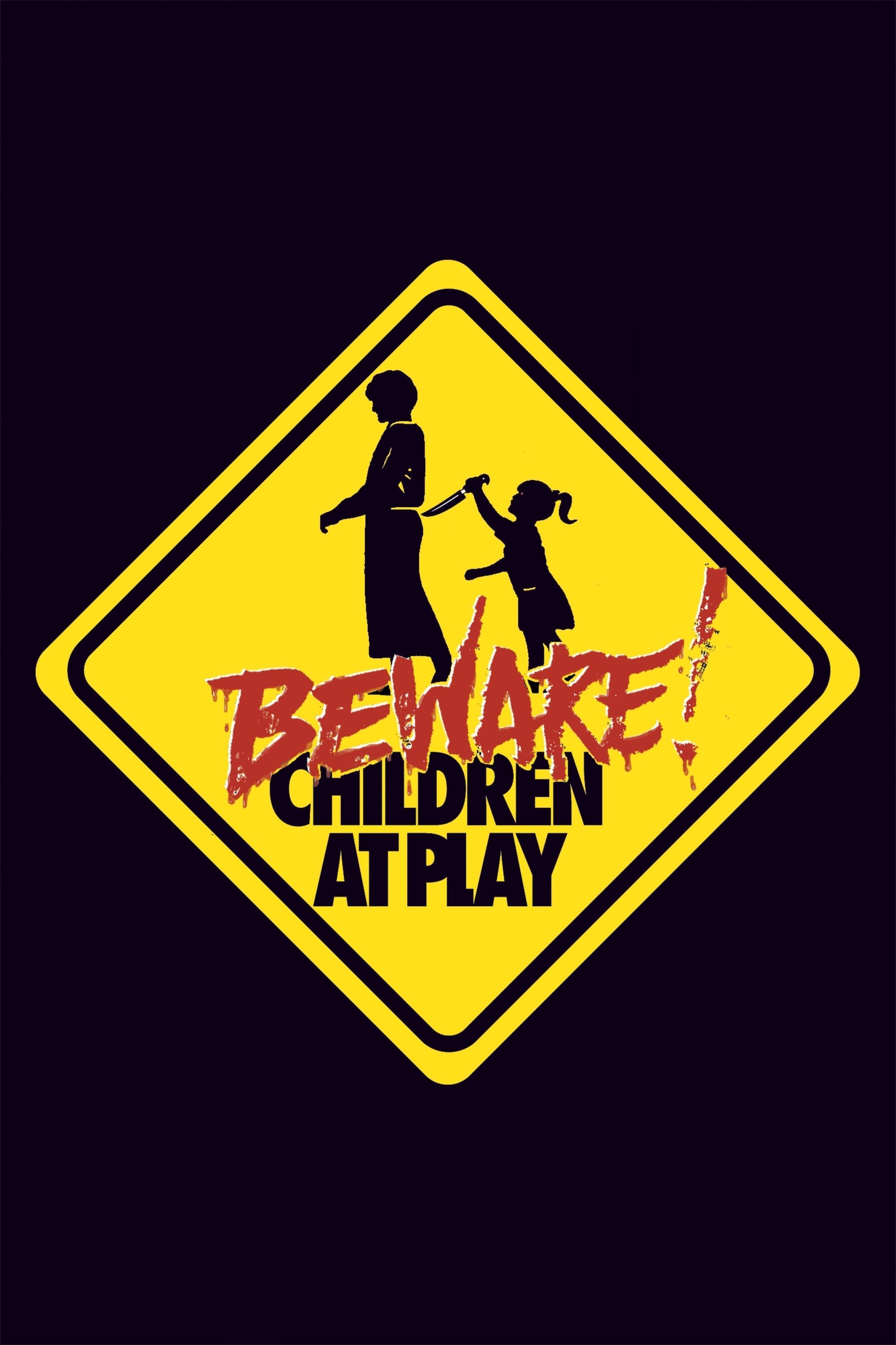 Poster Beware: Children at Play