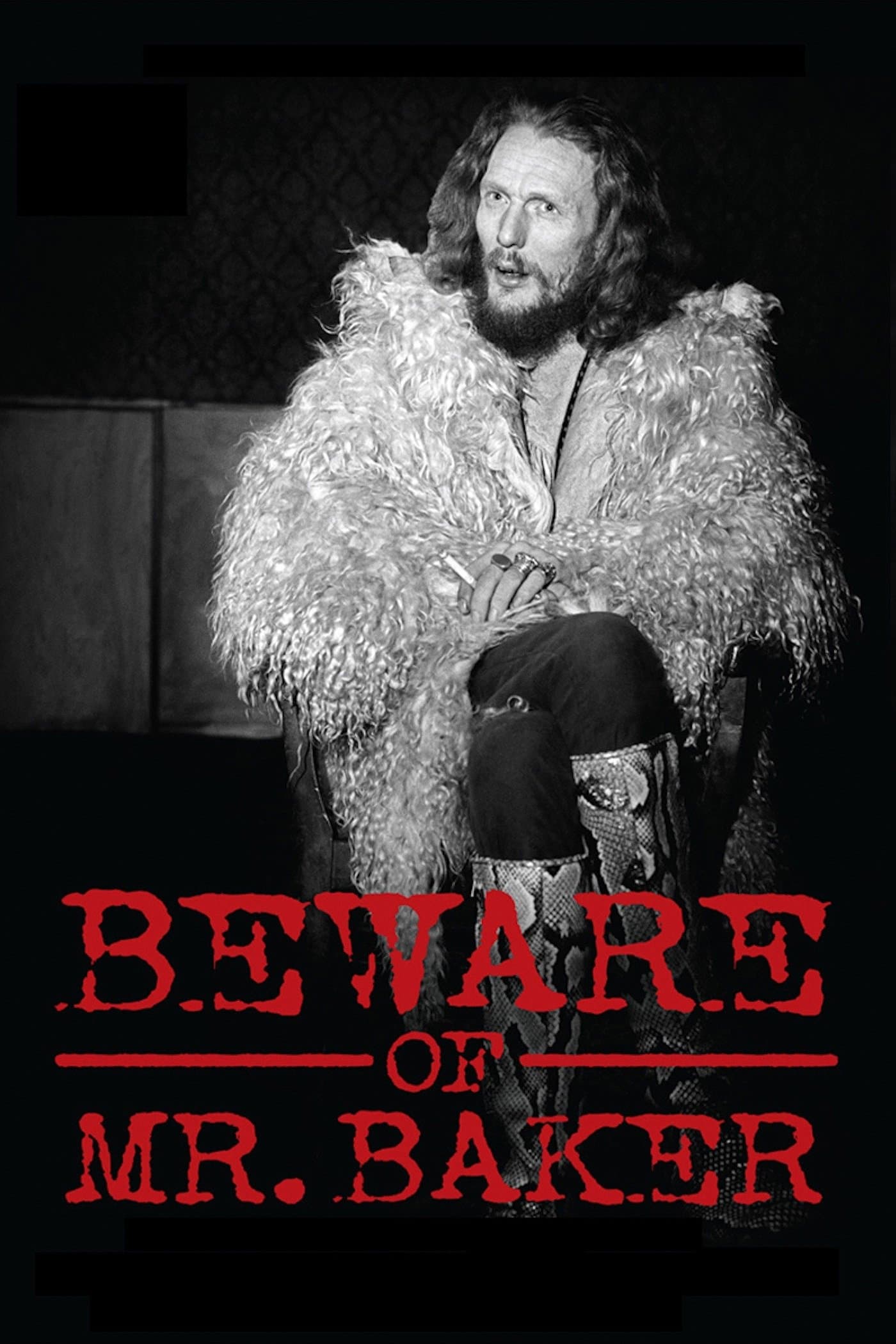 Poster Beware of Mr. Baker