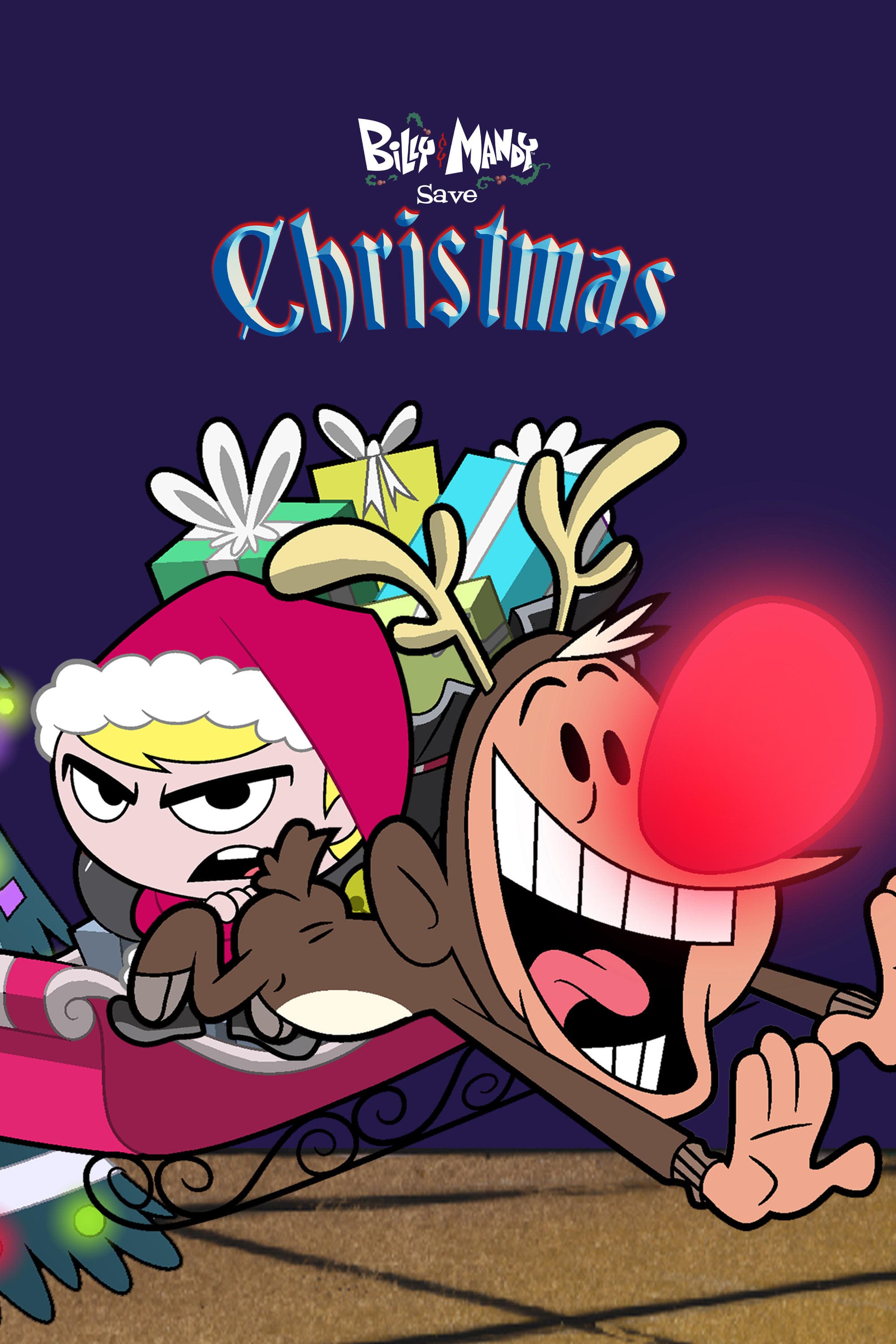 Poster Billy and Mandy Save Christmas
