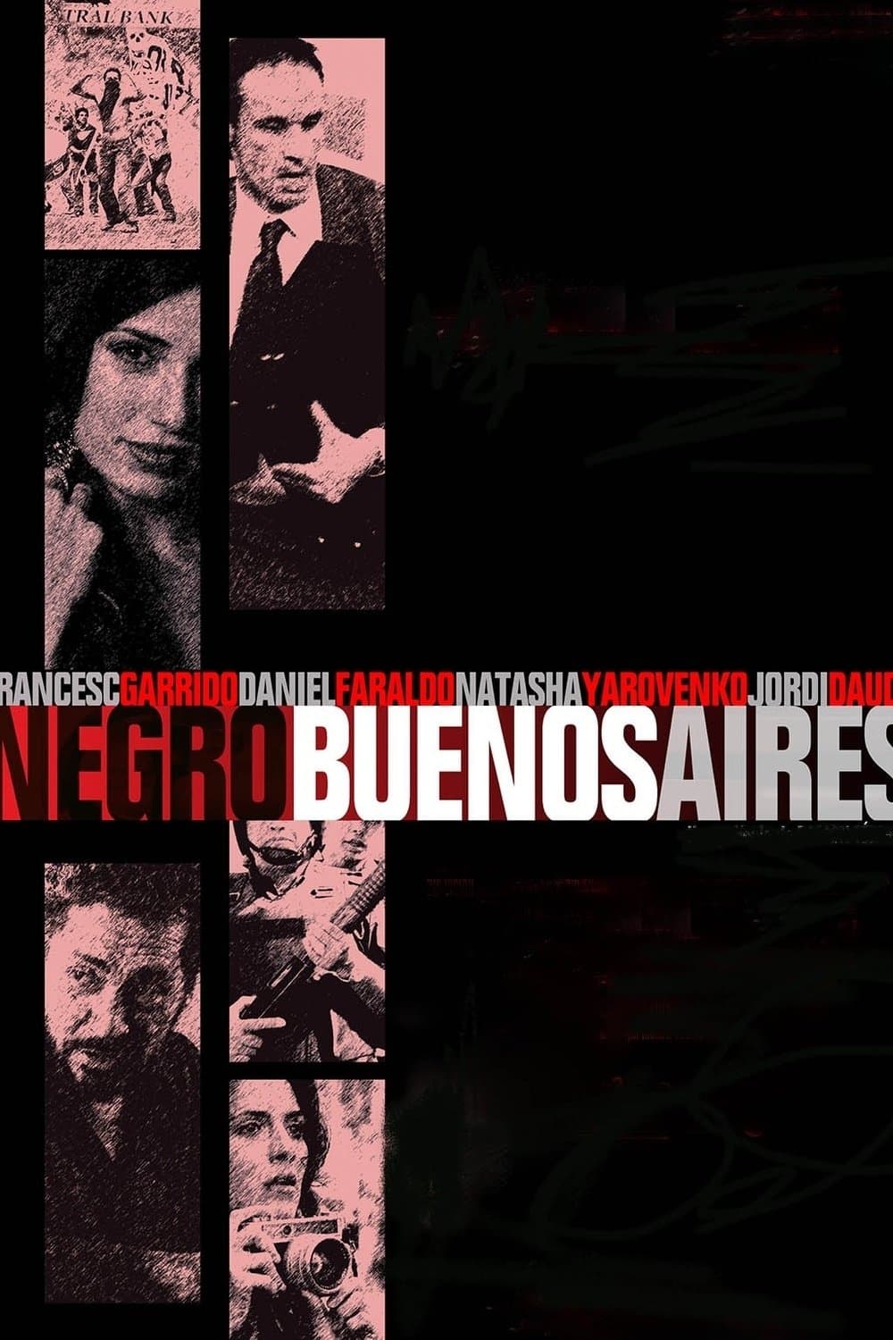 Poster Black Buenos Aires