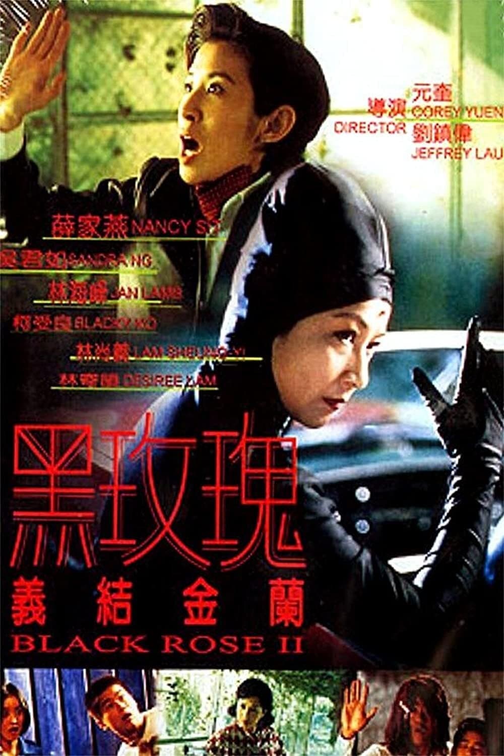 Poster Black Rose II