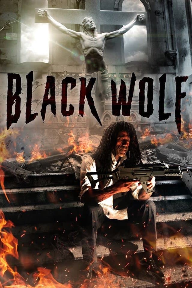 Poster Black Wolf