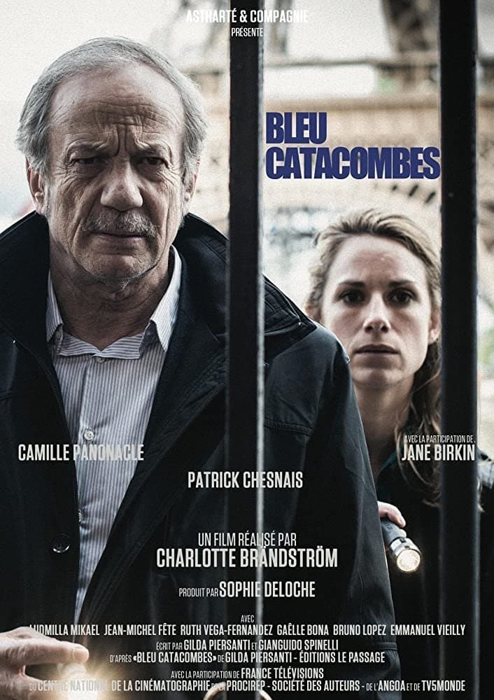 Poster Bleu Catacombes